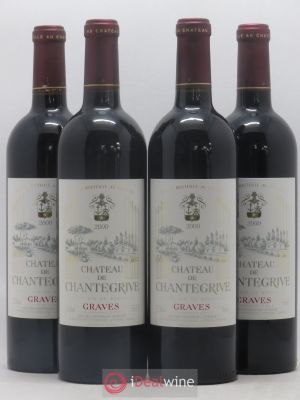 Château de Chantegrive  2000 - Lot of 4 Bottles