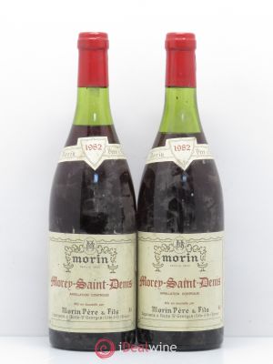 Morey Saint-Denis Morin Père & Fils 1982 - Lot of 2 Bottles