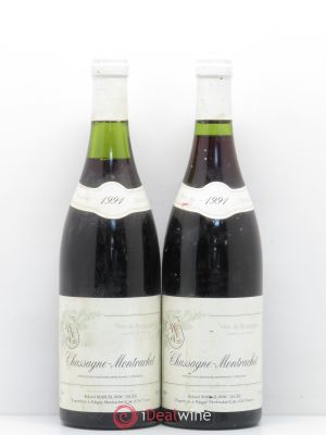 Chassagne-Montrachet Domaine Maroslavac-Leger 1991 - Lot of 2 Bottles