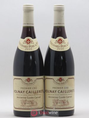 Volnay 1er cru Caillerets - Ancienne Cuvée Carnot Bouchard Père & Fils  2010 - Lot of 2 Bottles
