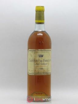 Château de Fargues  1980 - Lot of 1 Bottle