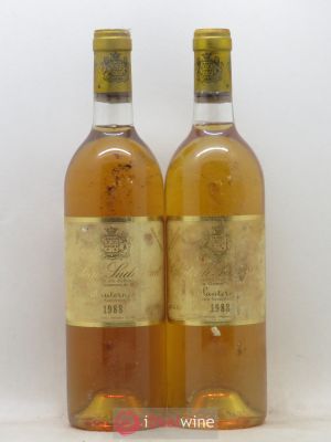 Château Suduiraut 1er Grand Cru Classé  1988 - Lot of 2 Bottles