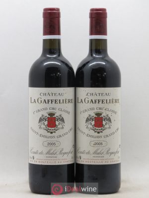 Château la Gaffelière 1er Grand Cru Classé B  2005 - Lot of 2 Bottles