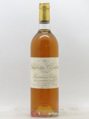 Château Climens 1er Grand Cru Classé  1986 - Lot of 1 Bottle