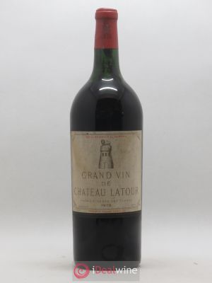 Château Latour 1er Grand Cru Classé  1975 - Lot de 1 Magnum