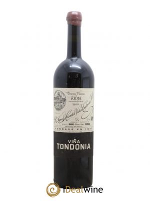 Rioja DOCa Vinos Finos De Vina Tondonia 1999 - Lot de 1 Magnum