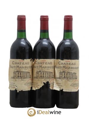 Château Haut Marbuzet 1995 - Lot de 3 Bottles