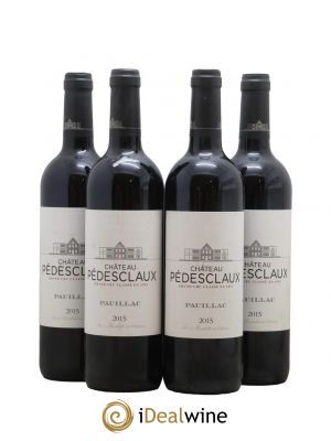 Château Pedesclaux 5ème Grand Cru Classé 2015 - Lot de 4 Bottles