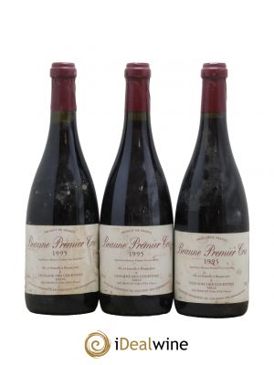 Beaune 1er Cru Domaine Des Courtines 1995 - Lot of 3 Bottles