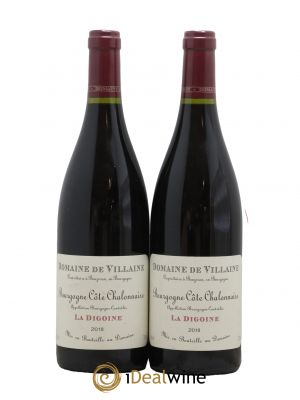 Bourgogne La Digoine Domaine de Villaine  2018 - Lot of 2 Bottles
