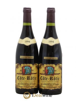 Côte-Rôtie Vieiles Vignes Guy Bernard 1994 - Lot of 2 Bottles