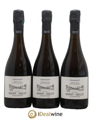 Cramant Dhondt Grellet   - Lot of 3 Bottles