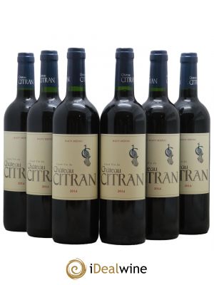 Château Citran Cru Bourgeois  2014 - Lot of 6 Bottles