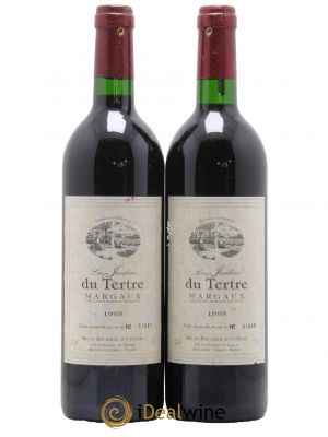 - Margaux Jardin du Terte 1995 - Lot of 2 Bottles