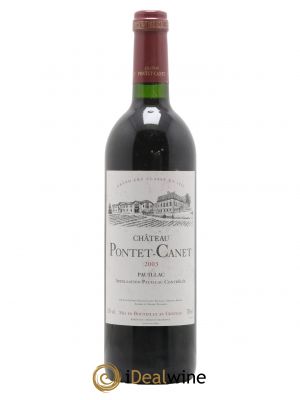 Château Pontet Canet 5ème Grand Cru Classé 2003 - Lot de 1 Bottle