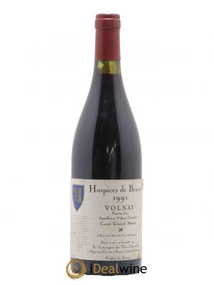 Volnay 1er Cru Cuvée General Muteau La Compagnie Des Vins D'Autrefois Hospices de Beaune 1991 - Lot de 1 Bottle
