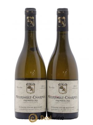 Meursault 1er Cru Charmes Coche-Bizouard  2011 - Lot of 2 Bottles