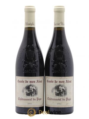Châteauneuf-du-Pape Cuvée de mon Aïeul Pierre Usseglio & Fils  2005 - Lot of 2 Bottles