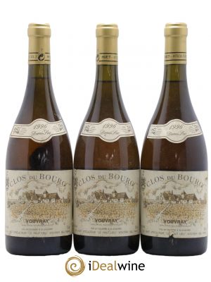 Vouvray Clos du Bourg Demi-Sec Domaine Huet 1996 - Lot de 3 Bottles
