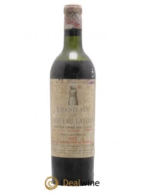 Château Latour 1er Grand Cru Classé 1953 - Lot de 1 Bottle