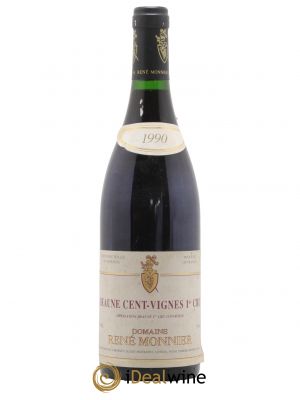 Beaune 1er Cru Cent-Vignes Domaine René Monnier 1990 - Lot of 1 Bottle
