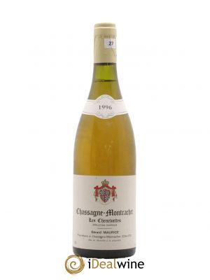Chassagne-Montrachet 1er Cru Les Chenevottes Gérard Maurice 1996 - Lot de 1 Bottle