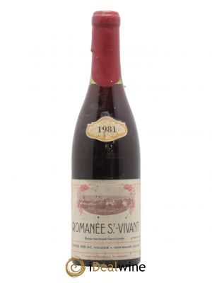 Romanée-Saint-Vivant Grand Cru Charles Noëllat 1981 - Lot de 1 Bottle