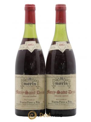 Morey Saint-Denis Morin 1982 - Lot de 2 Bottles