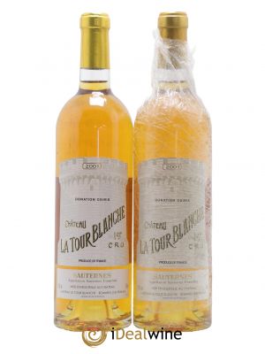 Château la Tour Blanche 1er Grand Cru Classé 2001 - Lot de 2 Bottles