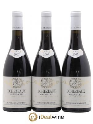 Echezeaux Grand Cru Mongeard-Mugneret (Domaine)  2007 - Lot of 3 Bottles