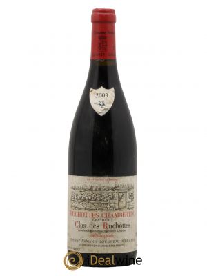 Ruchottes-Chambertin Grand Cru Clos des Ruchottes Armand Rousseau (Domaine)  2003 - Lot of 1 Bottle
