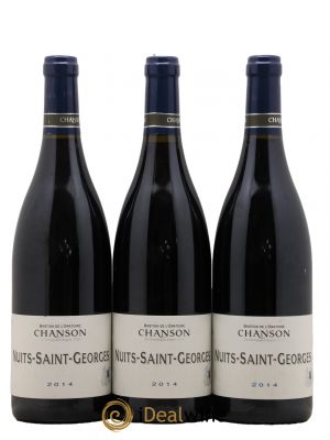 Nuits Saint-Georges Chanson (Domaine) 2014 - Lot de 3 Bottles