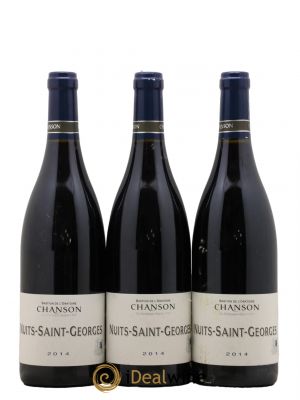 Nuits Saint-Georges Chanson (Domaine) 2014 - Lot de 3 Bottles
