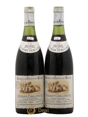 Volnay 1er cru Caillerets - Ancienne Cuvée Carnot Bouchard Père & Fils  1983 - Lot of 2 Bottles