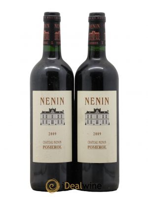Château Nenin  2009 - Lot of 2 Bottles