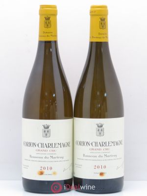 Corton-Charlemagne Grand Cru Bonneau du Martray (Domaine)  2010 - Lot of 2 Bottles