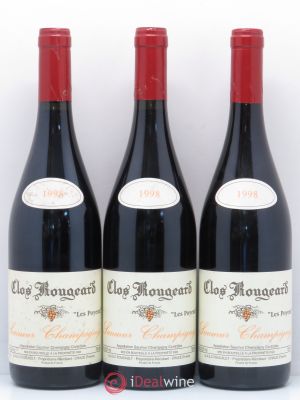 Saumur-Champigny Les Poyeux Clos Rougeard  1998 - Lot of 3 Bottles