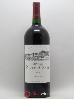 Château Pontet Canet 5ème Grand Cru Classé  2008 - Lot of 1 Magnum