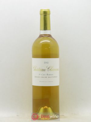 Château Climens 1er Grand Cru Classé  2012 - Lot of 1 Bottle