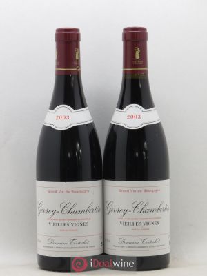 Gevrey-Chambertin Vieilles vignes Tortochot (Domaine)  2003 - Lot of 2 Bottles