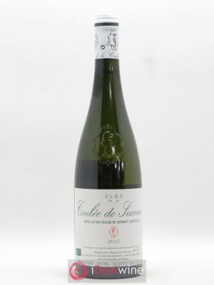 Savennières Clos de la Coulée de Serrant Vignobles de la Coulée de Serrant - Nicolas Joly  2015 - Lot of 1 Bottle