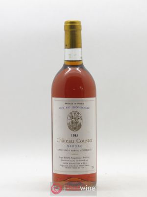 Barsac Chateau Coustet 1983 - Lot of 1 Bottle