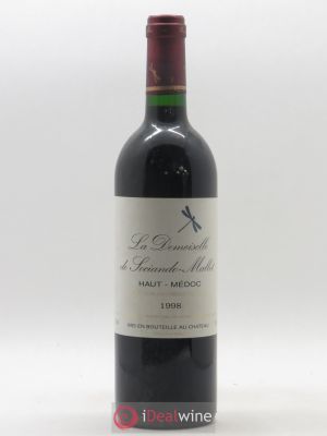 Demoiselle de Sociando Mallet Second Vin  1998 - Lot de 1 Bouteille