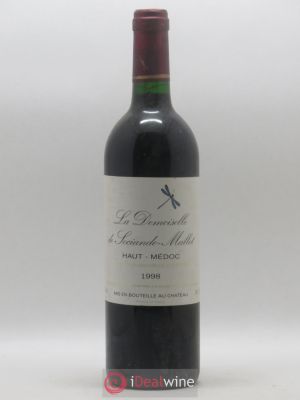 Demoiselle de Sociando Mallet Second Vin  1998 - Lot de 1 Bouteille