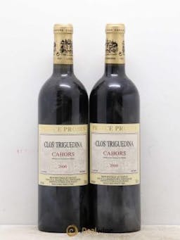 Cahors Clos Triguedina Probus Jean-Luc Baldès  2000 - Lot of 2 Bottles