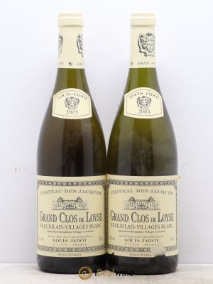 Beaujolais Clos de Loyse Château des Jacques  2005 - Lot of 2 Bottles