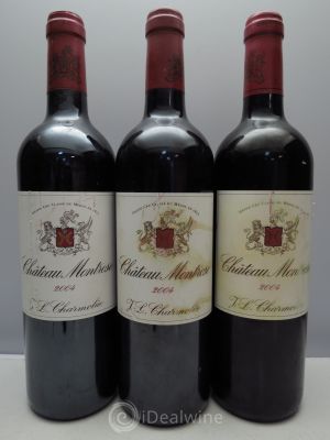 Château Montrose 2ème Grand Cru Classé  2004 - Lot of 3 Bottles