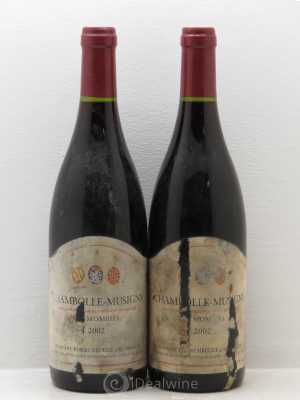 Chambolle-Musigny les mombies domaine sirugue 2002 - Lot de 2 Bouteilles