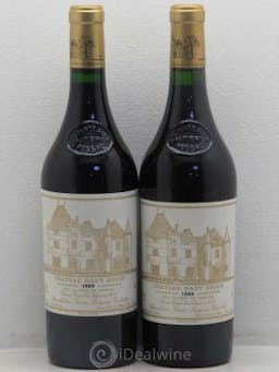 Château Haut Brion 1er Grand Cru Classé (no reserve) 1989 - Lot of 2 Bottles