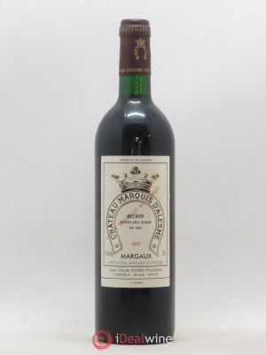 Château Marquis d'Alesme Becker 3ème Grand Cru Classé  1997 - Lot of 1 Bottle